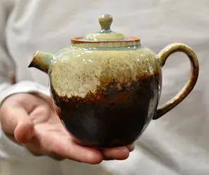 Чайник № 45, керамика Цзиндэчжэнь, 185 мл