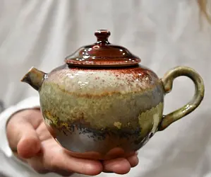 Чайник № 63, керамика Цзиндэчжэнь, 200 мл