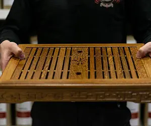 Чабань из венге, большая, 44х30 см
