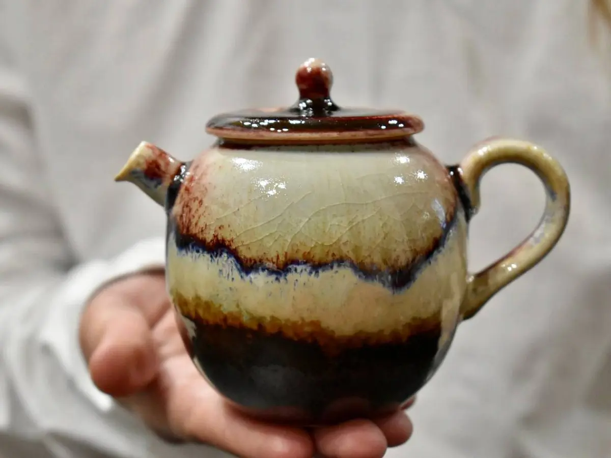 Чайник № 64, керамика Цзиндэчжэнь, 195 мл